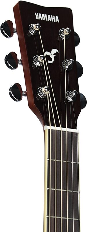Yamaha FGC-TA Cutaway TransAcoustic Guitar, Vintage Tint, Headstock Left Front