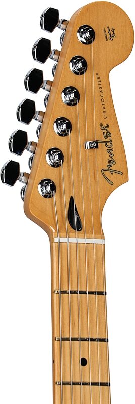 Fender Player II Modified Stratocaster Electric Guitar, Maple Fingerboard (with Gig Bag), 3-Tone Sunburst, Headstock Left Front
