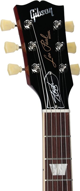 Gibson Signature Slash "Jessica" Les Paul Standard Electric Guitar (with Case), Honey Burst, Headstock Left Front