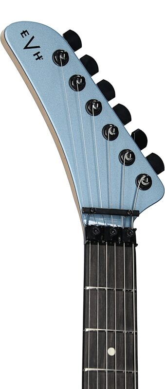 EVH Eddie Van Halen 5150 Series Standard Electric Guitar, Left-Handed, Ice Blue Metallic, Headstock Left Front