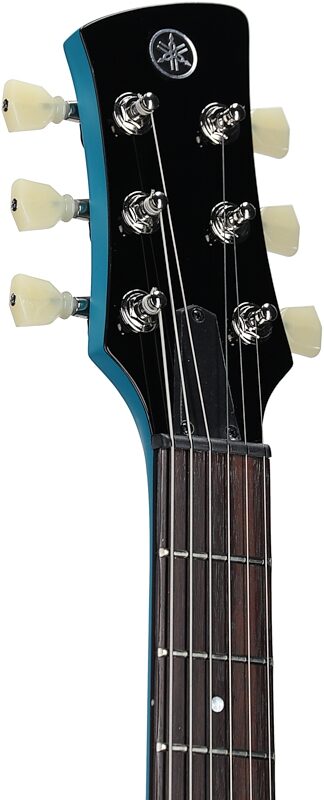 Yamaha Revstar Element RSE20 Electric Guitar, Swift Blue, Headstock Left Front