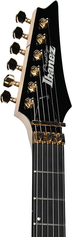 Ibanez RGA622XH Prestige Electric Guitar (with Case), Black, Headstock Left Front