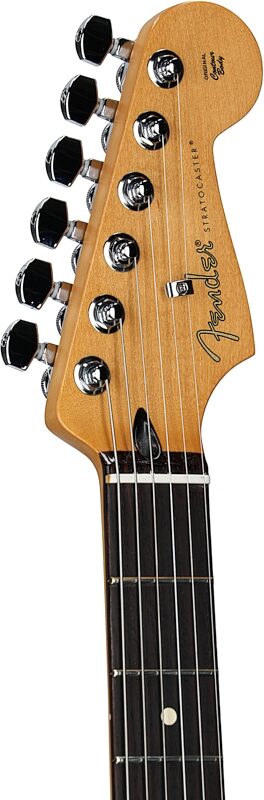 Fender Player II Modified Stratocaster HSS Electric Guitar, Rosewood Fingerboard (with Gig Bag), Olympic White, Headstock Left Front