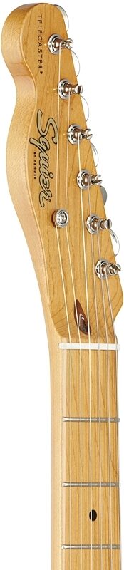 Squier Classic Vibe '50s Telecaster Electric Guitar, Left-Handed (with Maple Fingerboard), Butterscotch, Headstock Left Front