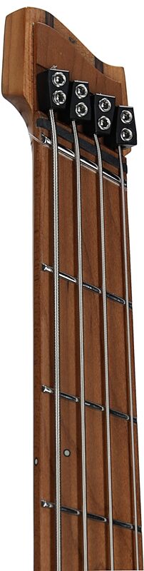 Strandberg BB4CT Boden Bass Standard 4 Electric Bass (with Gig Bag), Charcoal, Headstock Left Front