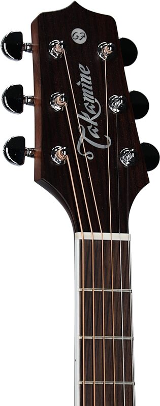Takamine EF360GF Glenn Frey Signature Acoustic-Electric Guitar (with Case), Natural, Headstock Left Front