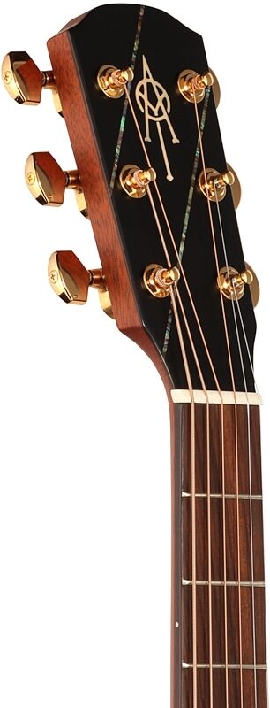 Alvarez WY1 Yairi Folk Cutaway Acoustic-Electric Guitar (with Case), Natural, Headstock Left Front