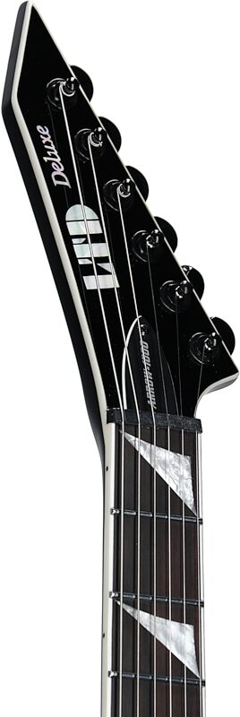 ESP LTD Arrow-1000 Evertune Electric Guitar, Black, Headstock Left Front