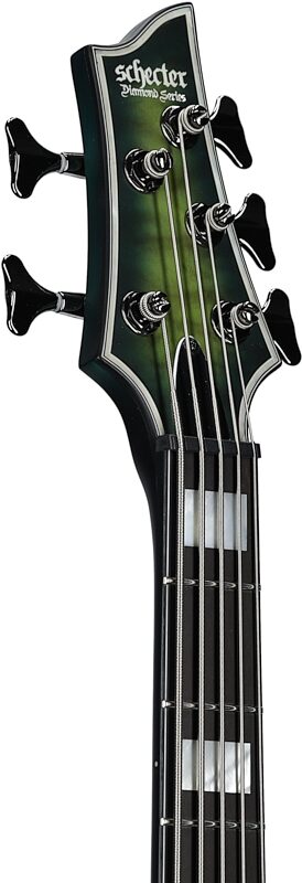 Schecter Daniel Firth Hellraiser Extreme-5 Electric Bass, 5-String, Cthulu, Headstock Left Front