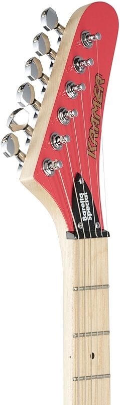 Kramer Baretta Special Electric Guitar, with Maple Fingerboard, Ruby Red, Headstock Left Front