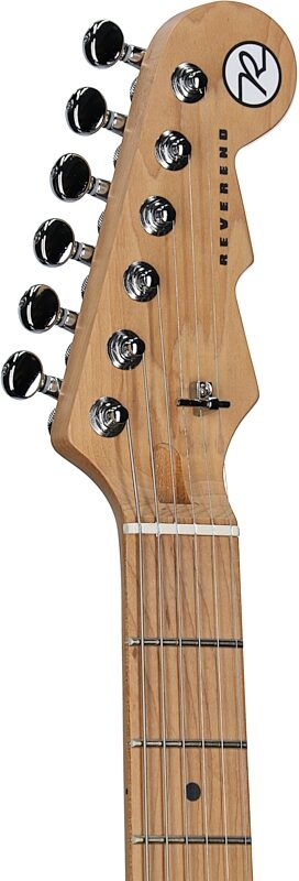 Reverend Jetstream HB Electric Guitar, High Tide Blue, Roasted Maple Fretboard, Headstock Left Front