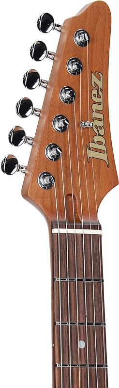 Ibanez AZ2204N Prestige Electric Guitar (with Case), Ivy Green Metallic, Headstock Left Front