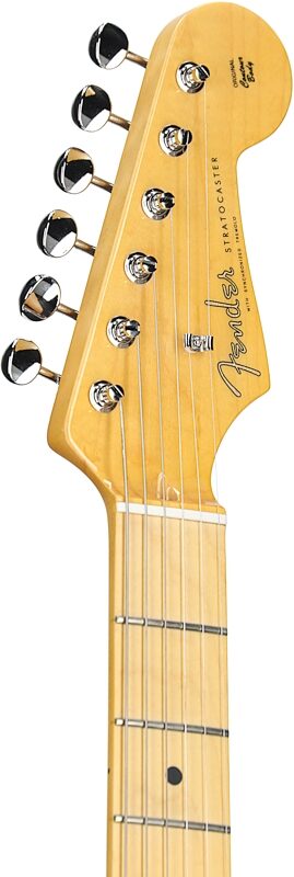 Fender JV Modified '50s Stratocaster HSS Electric Guitar, with Maple Fingerboard (and Gig Bag), 2-Color Sunburst, Headstock Left Front