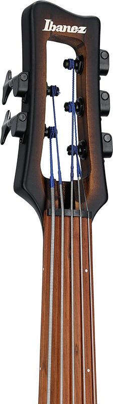 Ibanez UB805 Bass Workshop Upright Electric Bass (with Gig Bag), Mahogany, Headstock Left Front