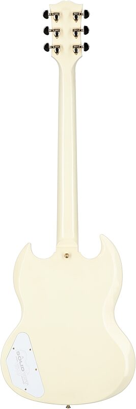 Gibson Custom 60th Anniversary 1961 Les Paul SG Custom VOS Electric Guitar (with Case), Classic White, 18-Pay-Eligible, Serial Number 107441, Full Straight Back