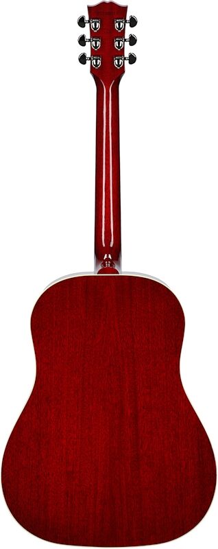 Gibson J-45 Standard Acoustic-Electric Guitar (with Case), Cherry, Serial Number 20702011, Full Straight Back