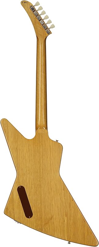 Gibson Custom 1958 Korina Explorer Electric Guitar (with Case), White Pickguard, Serial Number 82827, Full Straight Back