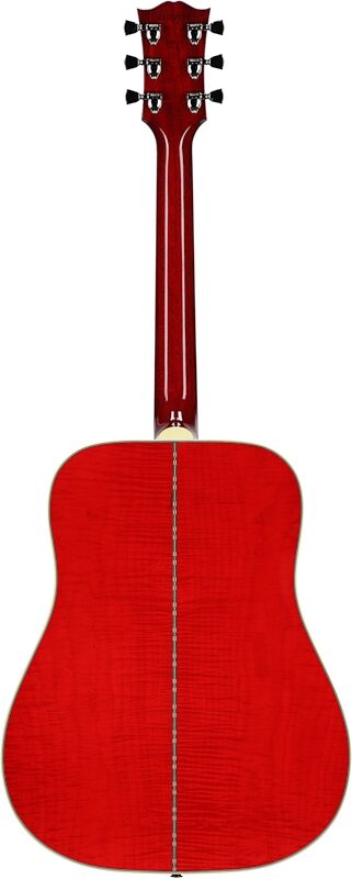 Gibson Dove Original Acoustic-Electric Guitar (with Case), Vintage Cherry, Serial Number 23072038, Full Straight Back