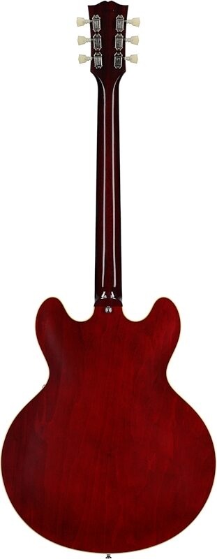Gibson Custom '64 ES-335 Reissue VOS Electric Guitar (with Case), 60s Cherry, Serial Number 130516, Full Straight Back