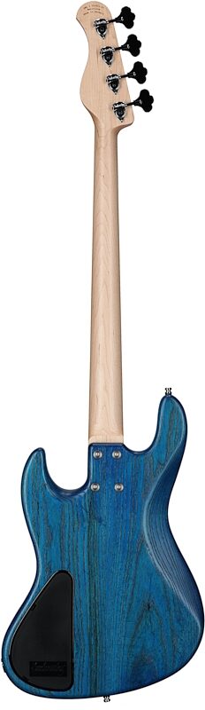 Sadowsky MetroLine 21-Fret Vintage P/J Electric Bass, 4-String (with Gig Bag), Ocean Blue, Serial Number SML C 002821-23, Full Straight Back
