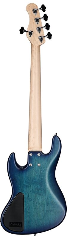 Sadowsky MetroLine 21-fret Vintage J/J Bass, 5-String (with Gig Bag), Bora Burst, Serial Number SML G 003233-23, Full Straight Back