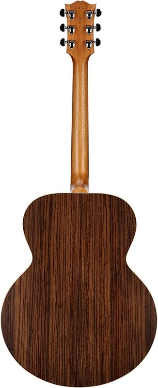 Gibson SJ-200 Studio Rosewood Jumbo Acoustic-Electric Guitar (with Case), Satin Rosewood Burst, Serial Number 22163022, Full Straight Back