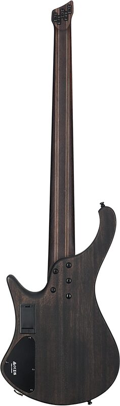Ibanez EHB1505MS Bass Guitar, 5-String (with Gig Bag), Black Ice Flat, Serial Number 211P02I230907340, Full Straight Back