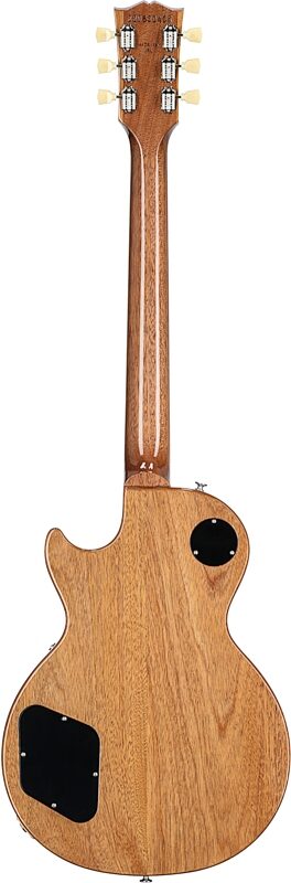 Gibson Les Paul Standard 50s Custom Color Electric Guitar, Figured Top (with Case), Ocean Blue, Serial Number 220830405, Full Straight Back