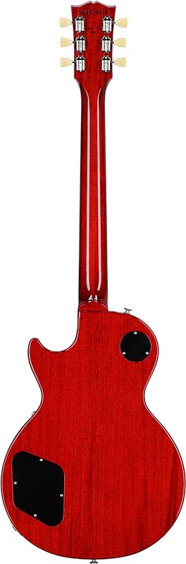 Gibson Les Paul Standard 50s Custom Color Electric Guitar, Figured Top (with Case), Cherry, Serial Number 224030379, Full Straight Back