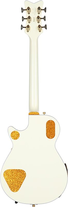 Gretsch G6134T58 Vintage Select 58 Electric Guitar (with Case), Penguin White, Serial Number JT23083132, Full Straight Back