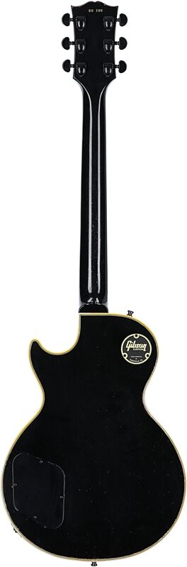 Gibson Custom Kirk Hammett 1989 Les Paul Custom Electric Guitar (with Case), Ebony, Serial Number Kh100, Full Straight Back