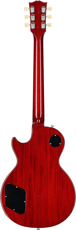 Gibson Les Paul Standard 50s Custom Color Electric Guitar, Figured Top (with Case), Cherry, Serial Number 223730423, Full Straight Back