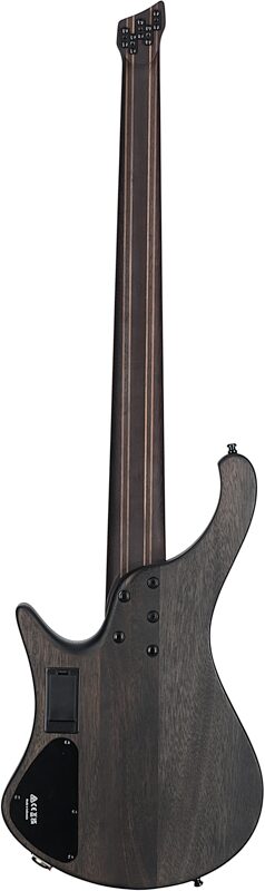Ibanez EHB1505MS Bass Guitar, 5-String (with Gig Bag), Black Ice Flat, Serial Number 211P02I230912140, Full Straight Back