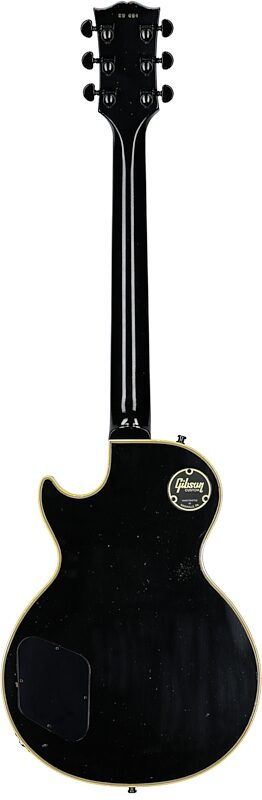 Gibson Custom Kirk Hammett 1989 Les Paul Custom Electric Guitar (with Case), Ebony, Serial Number KH 084, Full Straight Back