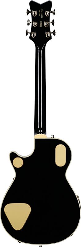 Gretsch G6134TG Limited Edition Paisley Penguin Electric Guitar (with Case), Black Paisley Penguin, Serial Number JT23114451, Full Straight Back