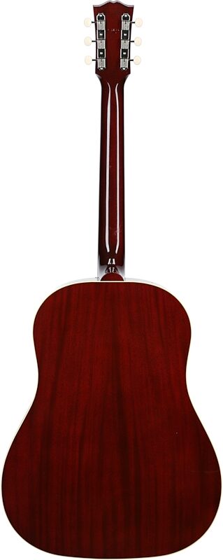 Gibson '60s J-45 Original Acoustic Guitar (with Case), Wine Red, Serial Number 23533028, Full Straight Back