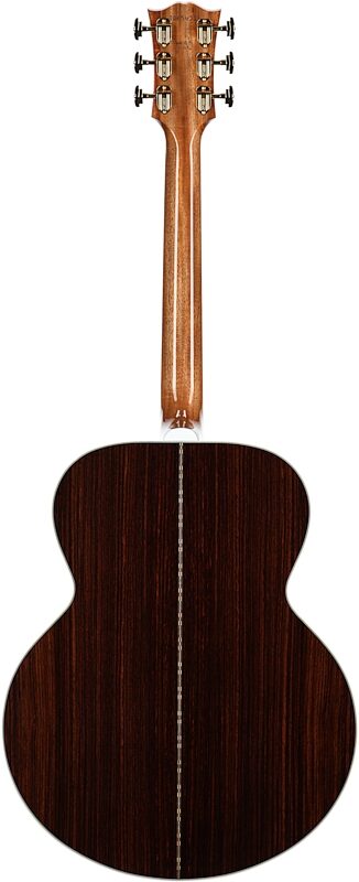 Gibson SJ-200 Standard Rosewood Jumbo Acoustic-Electric Guitar (with Case), Rosewood Burst, Serial Number 20654001, Full Straight Back