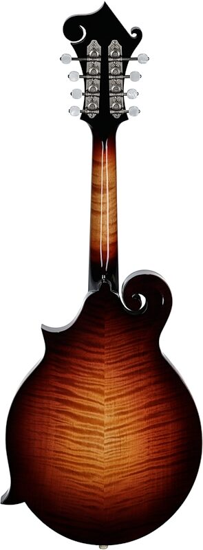 Gibson Custom F-5G Mandolin (with Case), Dark Burst, Serial Number 40228012, Full Straight Back