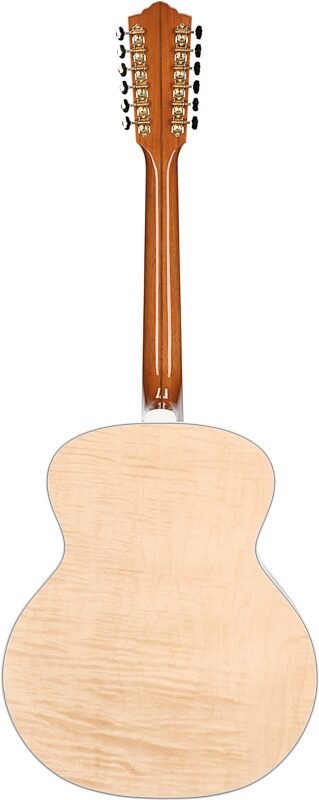 Guild F-512 Jumbo Maple Acoustic Guitar, 12-String (with Case), New, Serial Number C240197, Full Straight Back