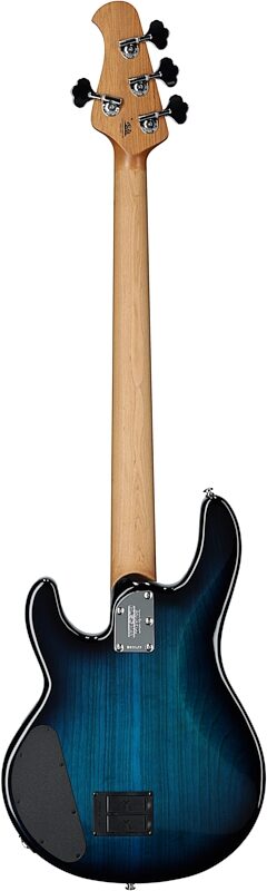 Ernie Ball Music Man StingRay Special HH Electric Bass (with Case), Pacific Blue, Serial Number K03572, Full Straight Back