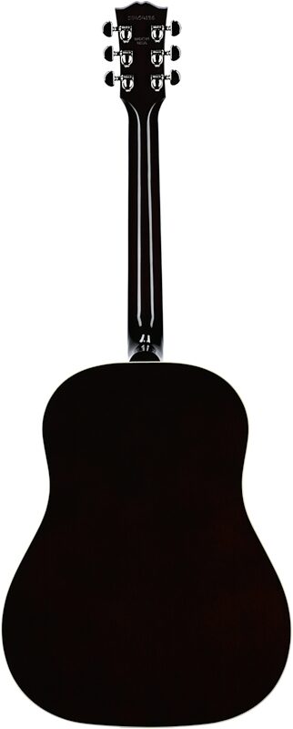 Gibson J-45 Standard Acoustic-Electric Guitar, Left Handed (with Case), Vintage Sunburst, Serial Number 20454116, Full Straight Back