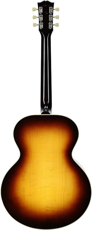 Gibson J-185 Original Acoustic-Electric Guitar (with Case), Vintage Sunburst, Serial Number 21214116, Full Straight Back