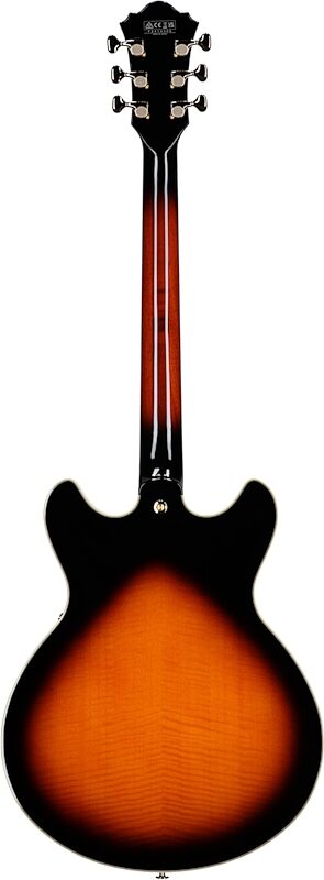 Ibanez Artstar Prestige AS2000 Electric Guitar (with Case), Brown Sunburst, Serial Number 210002F2414000, Full Straight Back