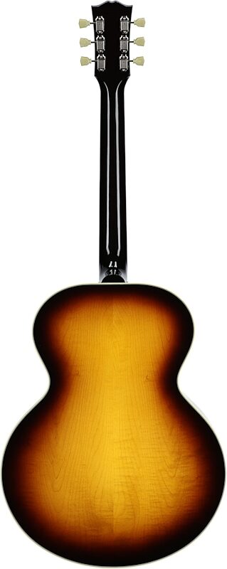 Gibson J-185 Original Acoustic-Electric Guitar (with Case), Vintage Sunburst, Serial Number 21244102, Full Straight Back