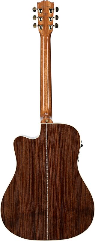 Gibson Songwriter Cutaway Acoustic-Electric Guitar (with Case), Rosewood Burst, Serial Number 21374018, Full Straight Back