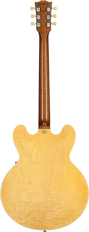 Gibson ES-335 Figured Electric Guitar (with Case), Antique Natural, Serial Number 207440191, Full Straight Back
