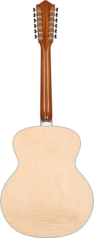 Guild F-512E Jumbo Maple Acoustic-Electric Guitar, 12-String (with Case), New, Serial Number C240680, Full Straight Back