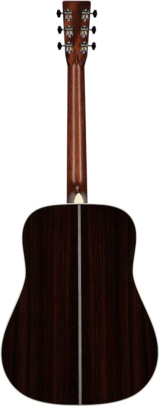 Martin HD-28 Herringbone Dreadnought Acoustic Guitar, Left-Handed (with Case), New, Serial Number M2869030, Full Straight Back