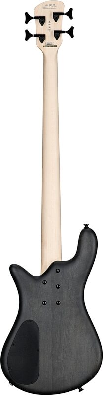 Spector Euro4 LX Bolt-On Bass Guitar (with Gig Bag), Nightshade Matte, Serial Number ]C121NB21835, Full Straight Back