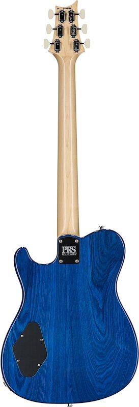 PRS Paul Reed Smith NF 53 Electric Guitar (with Gig Bag), Blue Matteo, Serial Number 0389736, Full Straight Back